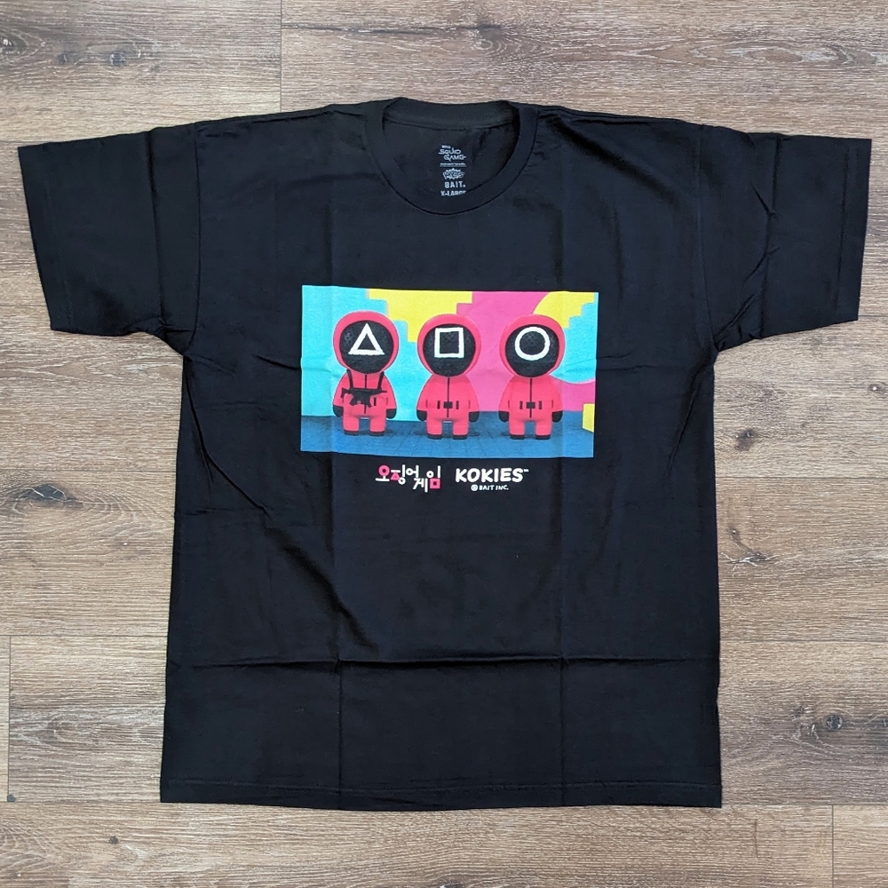 Bait x Netflix x Squid Game Soldiers Maze t-shirt - SIZE XL